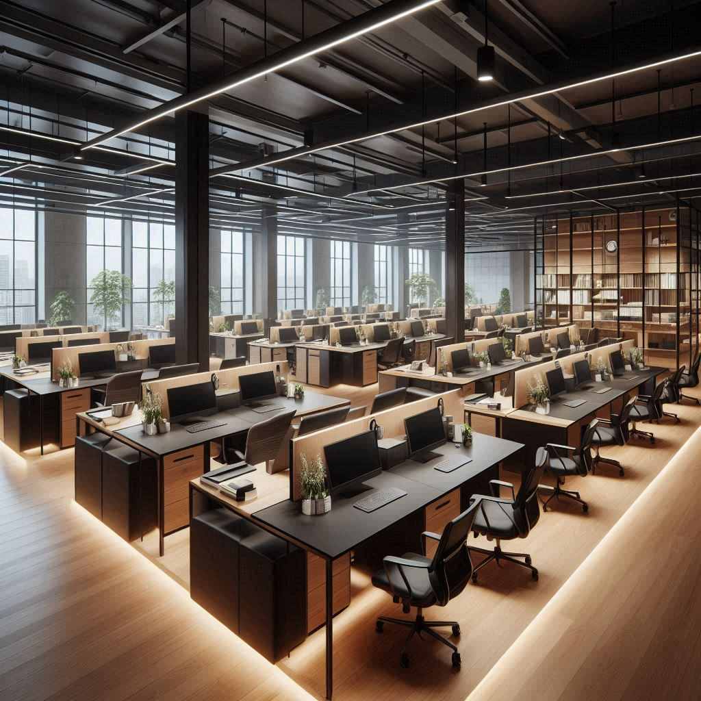 办公区局部施工场景下品牌部门写字楼办公的前台接待区规划该如何复盘